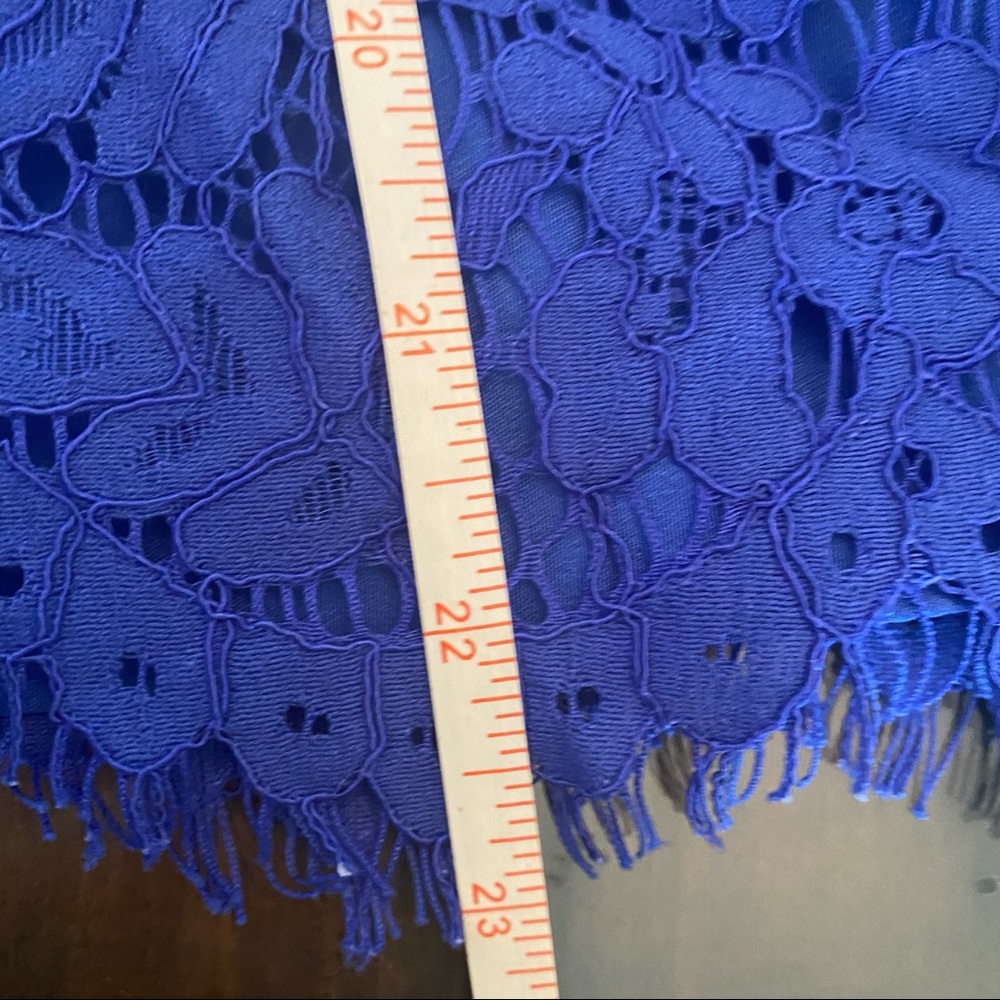 J.Crew Royal Blue “Carrie” Lace Cami - Picture 9 of 9